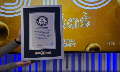 Hrvatski radio srušio Guinnessov rekord na svoj 100. rođendan