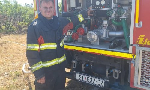 'Zbogom, kapetane': Vatrogasci se opraštaju se od tragično preminulog mladog zapovjednika