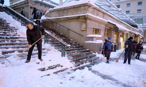 HDZ napao Tomaševića zbog snijega: 'Nisu dorasli osnovnim zadacima'