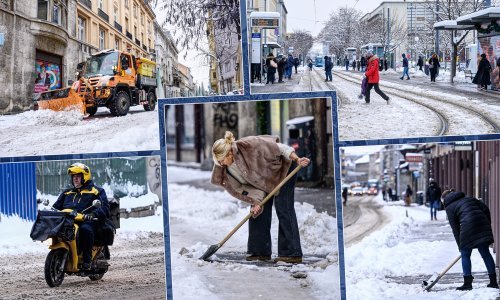 Snijeg stvara probleme diljem Hrvatske: U Zagrebu počele padati nove pahulje, iz grada tvrde da su ceste prohodne