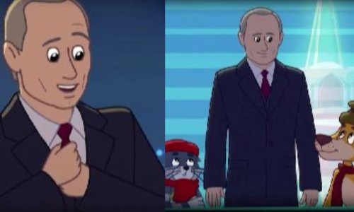 Putin osvanuo u božićnom crtiću za djecu, pogledajte isječak