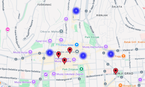 HNB objavio interkativnu kartu: Provjerite gdje se nalazi najbliži bankomat