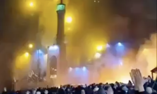 VIDEO Gori jedna od najvećih džamija u Iranu: Ovo nije kaos, ovo je 47 godina bijesa