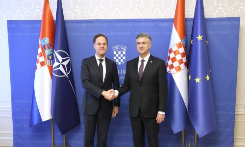 Sastali se Rutte i Plenković: Glavni tajnik NATO-a nije mogao izbjeći pitanje o Grenlandu