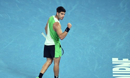 Carlos Alcaraz bez problema stigao do drugog kola Australian Opena