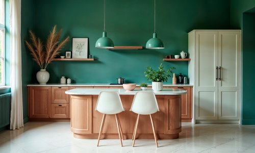 Jedan zid dovoljan je da kuhinja izgleda skuplje, a dom slavne glumice je sjajan primjer