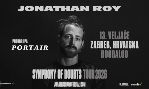 Jonathan Roy i Portair - novi glasovi suvremenog popa nastupaju premijerno u Zagrebu tik pred Valentinovo