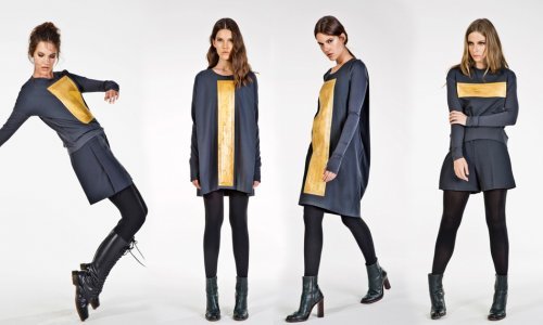 Kolekcija s ručno pozlaćenim komadima odjeće