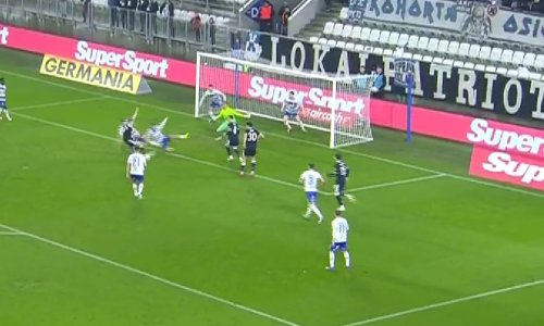 Pogledajte kako je Stojković zakucao loptu u gol za vodstvo Dinama na Opus Areni