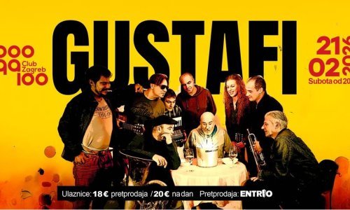 Poklanjamo ulaznice za Gustafe u zagrebačkom klubu Boogaloo