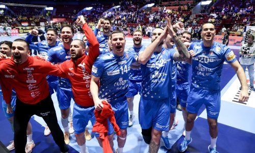 Hrvatski rukometaši sinoć su stigli u hotel i doživjeli prizor za pamćenje