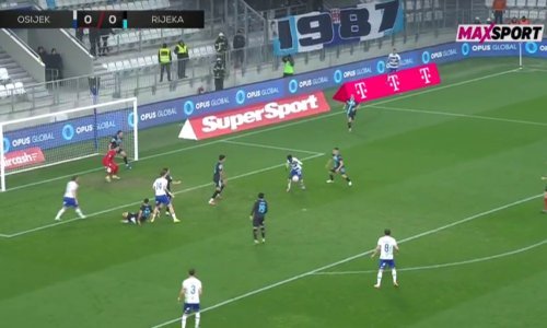 Pogledajte gol Osijeka protiv Rijeke nakon sjajne akcije