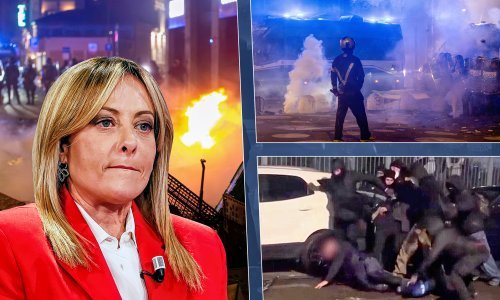 Čekićem na policajca, Meloni sprema odgovor: Je li Italija uoči Olimpijskih igara na rubu građanskog rata?