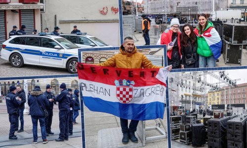 Počelo okupljanje na Trgu, na doček dolazi i Thompson, pljušte reakcije sa svih strana