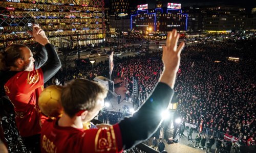 Pogledajte kako izgleda doček za zlatne danske rukometaše