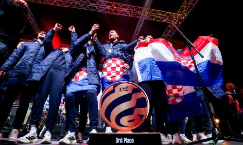 FOTO Pogledajte kako je Zagreb dočekao brončane rukometaše