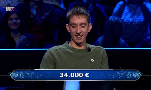Priznao je da blefira i pogodio: Pitanje za 34.000 eura na koje bi malo tko znao odgovor