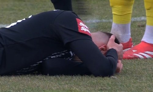 Umalo nokaut! Pogledajte kako je golman Istre šakom u glavu pogodio igrača Vukovara i skrivio penal