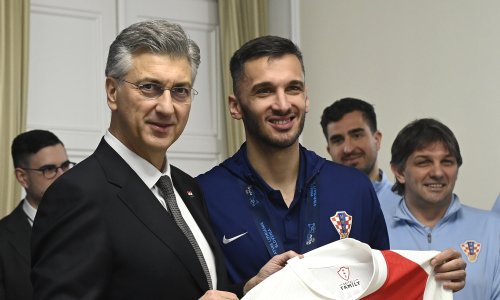 Plenković primio futsal Vatrene i obećao im nagradu: Pronaći ćemo rješenje...