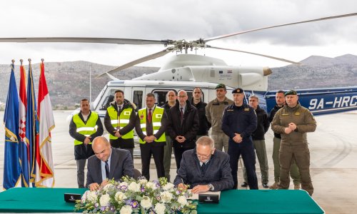 Dubrovnik nastavlja cjelogodišnju helikoptersku hitnu službu: 'Najbolje što imamo je ovdje'