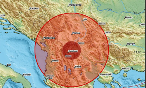 Potres pogodio Kosovo: Dobro se zatreslo