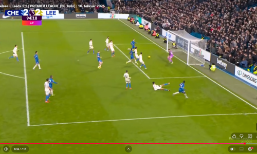 Pogledajte priliku koju je Chelseajeva zvijezda prokockala za pobjedu u nadoknadi