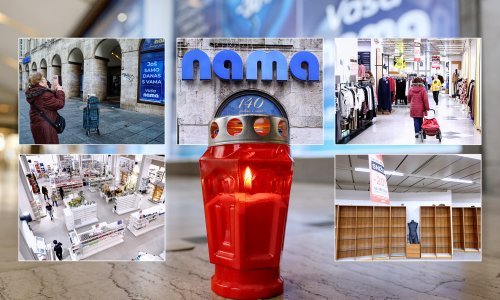 Danas se zatvara Nama u Ilici: Police su prazne, ljudi pale svijeće