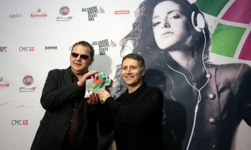 Raspoloženi Marijan Ban slavljenik 63. Zagrebačkog festivala