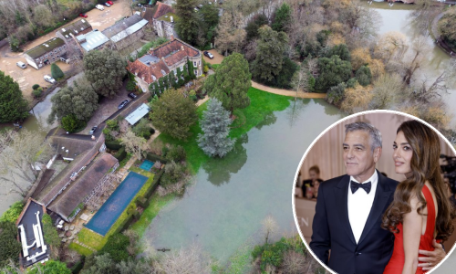 Pogledajte fotografije iz zraka: Luksuzno imanje Georgea i Amal Clooney opet 'pliva' pod vodom