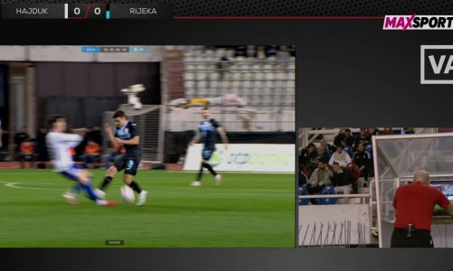 Pogledajte crveni karton za Rijeku na Poljudu: Dario Bel nije ni sudio prekršaj...