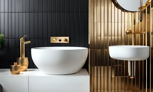 Trik dizajnera zbog kojeg crno-bijele kupaonice izgledaju tako luksuzno