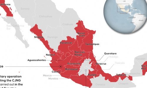 Kaos se proširio na osam meksičkih država: Pogledajte gdje je sve izbilo nasilje