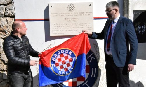 Hajduk podigao spomen-ploču legendi: Jedan od najvažnijih ljudi u povijesti kluba