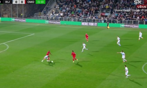 Šok na Rujevici: Pogledajte kako je Omonia povela nakon velike greške obrane Rijeke