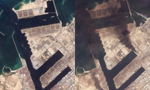 FOTO Satelitske snimke pokazuju razmjere iranskih napada na Dubai