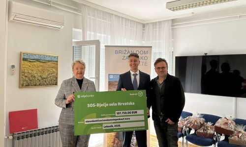 Zajedno smo zaokružili 215.500 eura: Tu smo za djecu Opće bolnice Sisak i SOS Dječjeg sela Hrvatska