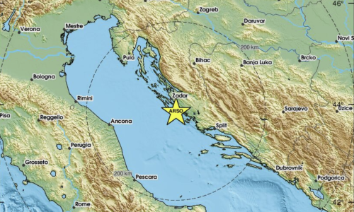 Noćni potres kod Biograda na moru probudio dio Zadarske županije: 'Psi su se uznemirili'