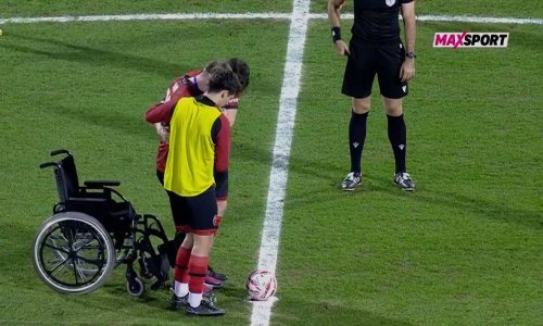 Emotivna priča s Maksimira: Početni udarac izveo mladić koji se oporavlja od teške nesreće