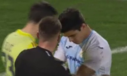 Kolarić je dosudio penal za Rijeku, a onda je počelo... Pogledajte gužvu i nagurivanje na Rujevici