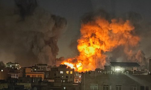 VIDEO Iranska prijestolnica nikada ovako nije bila bombardirana