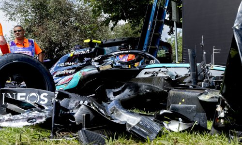 Teška nesreća mlade zvijezde Formule 1: Bolid ostao u potpunosti smrskan