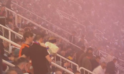 Razočarani navijači Hajduka odlazili su s Poljuda puno prije kraja utakmice