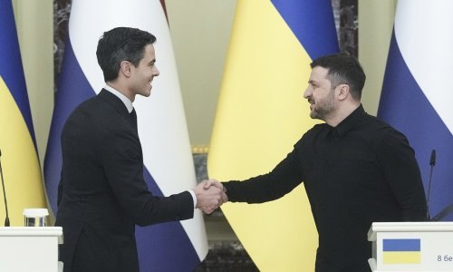 Zelenski s nizozemskim premijerom kuje planove za dronove: Jamčimo stručnost