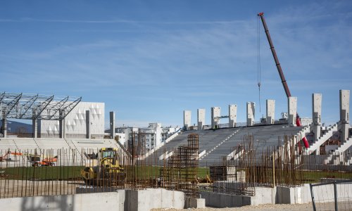 Pogledajte kako radovi na stadionu u Kranjčevićevoj izgledaju iz zraka; snimke su sjajne