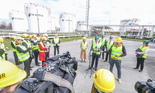 Austrijska ministrica posjetila Janaf: 'Hrvatska pouzdan opskrbljivač energentima'