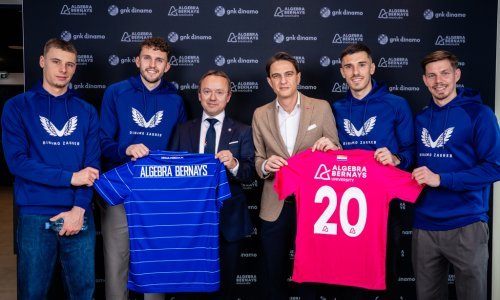 Studenti Sveučilišta Algebra Bernays predstavili projekte izrađene za GNK Dinamo Zagreb