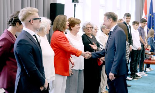 FOTO Jandroković primio dobitnike nagrade 'Ponos Hrvatske'