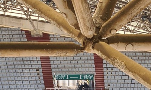 Hajduk objavio šokantne fotografije Poljuda u raspadu: 'Iz poljudske ljepotice poispadale vide'