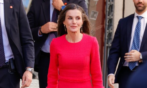 U ovakvoj haljini nemoguće je proći nezamijećeno: Kraljica Letizia bila je magnet za poglede