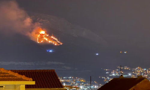Izbio šumski požar iznad Solina